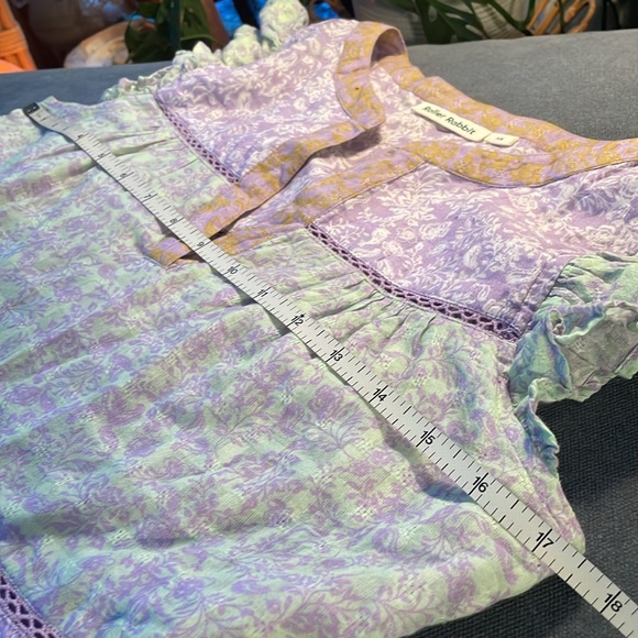 PRETTY FEMME! Super sweet NWOT Roller Rabbit summer dress xs - Picture 4 of 6